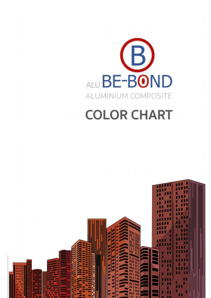 ตัวอย่างสีอลูมิเนียมคอมโพสิต