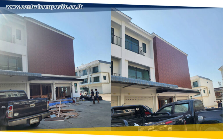 รีวิวผลงานการติดตั้งแผ่นอลูมิเนียมคอมโพสิต
