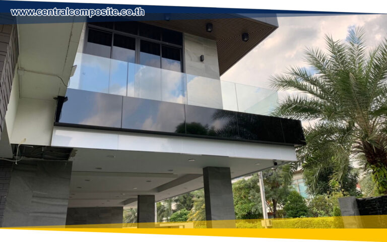 รีวิวผลงานการติดตั้งแผ่นอลูมิเนียมคอมโพสิต