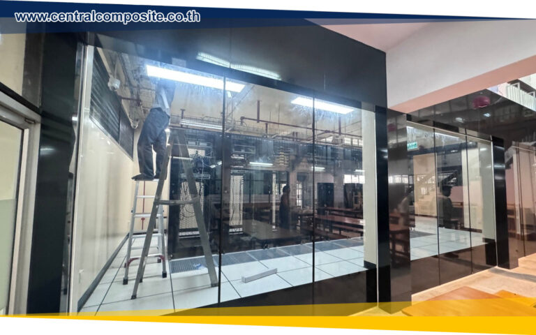 รีวิวผลงานการติดตั้งแผ่นอลูมิเนียมคอมโพสิต