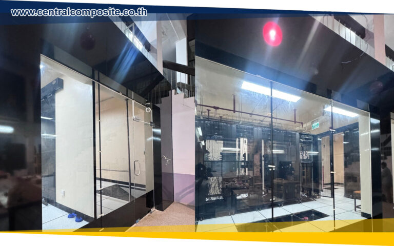 รีวิวผลงานการติดตั้งแผ่นอลูมิเนียมคอมโพสิต