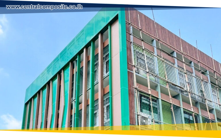 รีวิวผลงานการติดตั้งแผ่นอลูมิเนียมคอมโพสิต