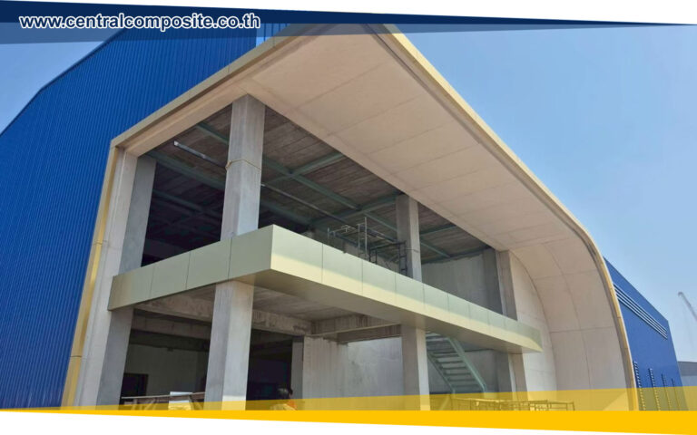 รีวิวผลงานการติดตั้งแผ่นอลูมิเนียมคอมโพสิต